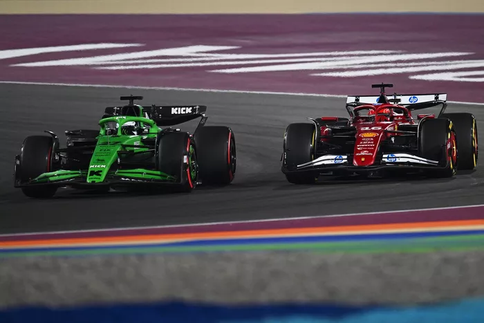 Charles Leclerc, Ferrari, Nico Hulkenberg, Sauber