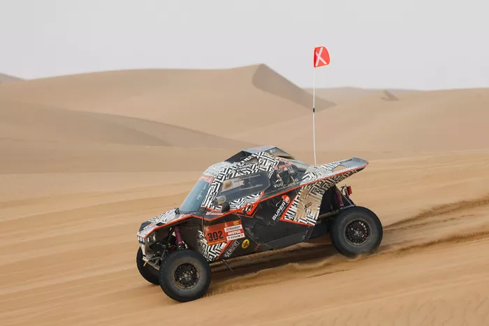#302 G Rally Team Grallyteam: Puck Klaassen, Augusto Sanz