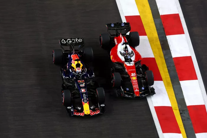 Charles Leclerc, Ferrari, Max Verstappen, Red Bull Racing
