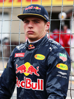 Max Verstappen, Red Bull Racing op de grid