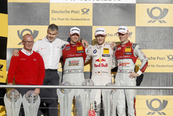 Podium: kampioen Marco Wittmann, BMW Team RMG, BMW M4 DTM; 2e plaats Edoardo Mortara, Audi Sport Tea