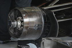 Detailaufnahme des Mercedes F1 W07