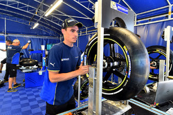 Michelin-technicus aan het werk