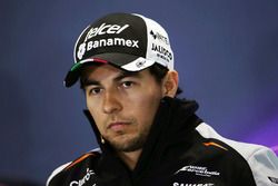 Sergio Pérez, Sahara Force India F1 en la Conferencia de prensa