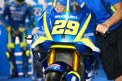 IAndrea Iannone, Team Suzuki MotoGP con el alerón de Suzuki