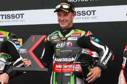 Le poleman Jonathan Rea, Kawasaki Racing
