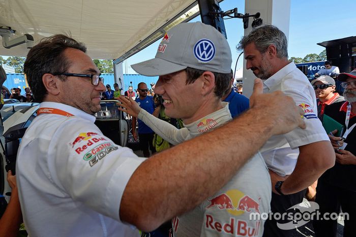 Sven Smeets, Jan-Gerard de Jongh, Sébastien Ogier, Volkswagen Motorsport