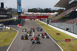 Lewis Hamilton, Mercedes AMG F1 W08, Sebastian Vettel, Ferrari SF70H, Max Verstappen, Red Bull Racin