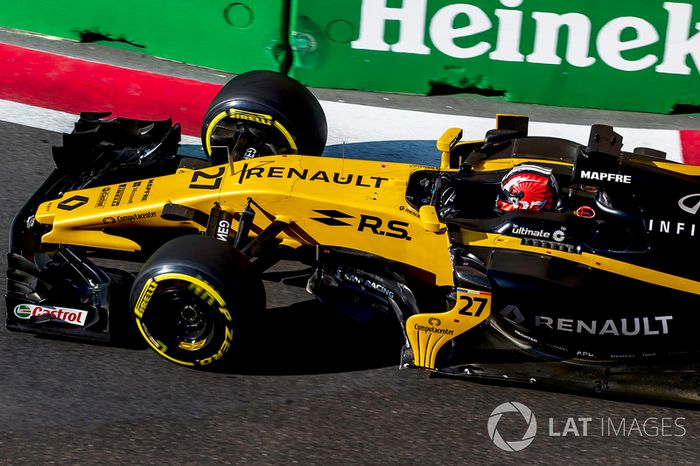 Nico Hulkenberg bateu sozinho, pouco depois do abandono de Felipe Massa, mas, ao contrário dos outros casos, o alemão se culpou.