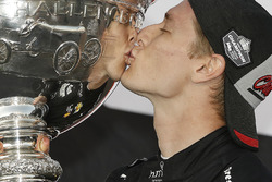2017 champion Josef Newgarden, Team Penske Chevrolet celebrates