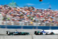 Adam Carroll, Jaguar Racing,Antonio Felix da Costa, Amlin Andretti Formula E Team