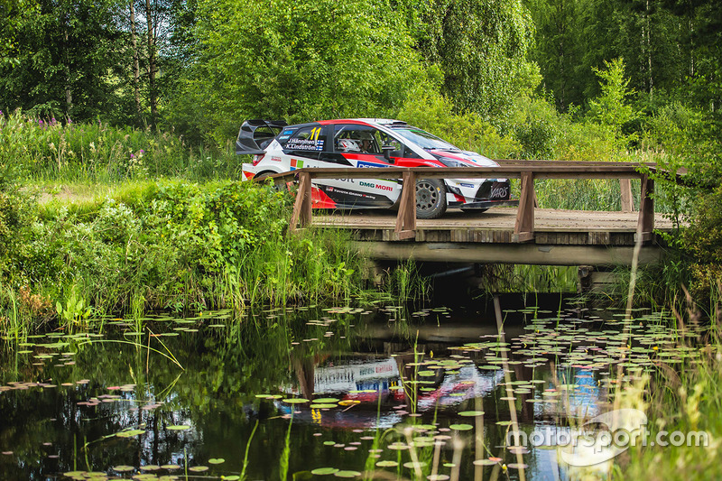 Юхо Хяннинен и Кай Линдстрём, Toyota Yaris WRC