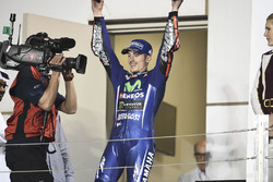 Подіум: Переможець гонки Маверік Віньялес, Yamaha Factory Racing