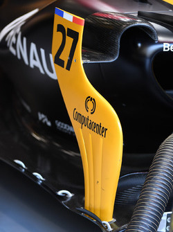 Déflecteur de la Renault Sport F1 Team RS17