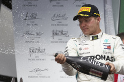 Podio: segundo lugar Valtteri Bottas, Mercedes-AMG F1