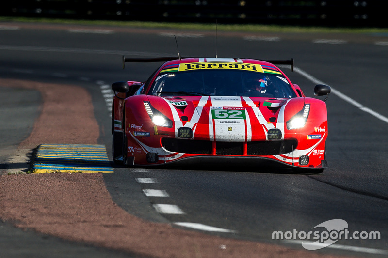 #52 AF Corse Ferrari 488 GTE EVO: Toni Vilander, Antonio Giovinazzi, Pipo Derani