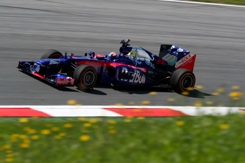 Marc Márquez, prueba un monoplaza Toro Rosso F1
