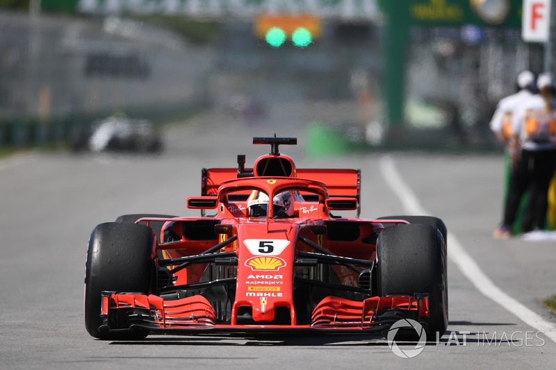 1. Sebastian Vettel, Ferrari SF71H