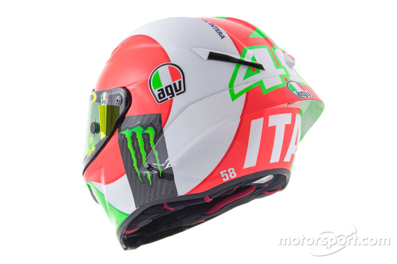 Helmet of Valentino Rossi, Yamaha Factory Racing