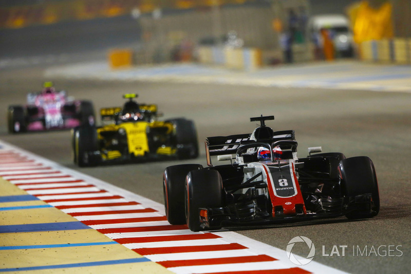 13e : Romain Grosjean (Haas F1)