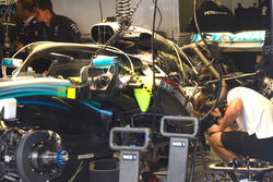 Mercedes AMG F1 W09, dettaglio del motore