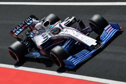Oliver Rowland, Williams FW41, con parafina en el alerón delantero