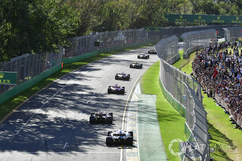 Azione in pista