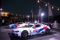 Jens Marquardt, BMW Motorsport director unveil the BMW M8 GTE