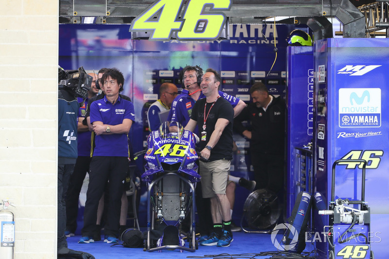 Garage of Valentino Rossi, Yamaha Factory Racing