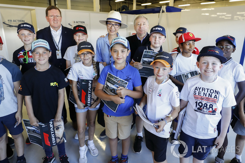 Мішель Єо, президент FIA Жан Тодт