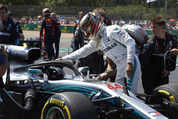 Lewis Hamilton, Mercedes AMG F1 W09, on the grid