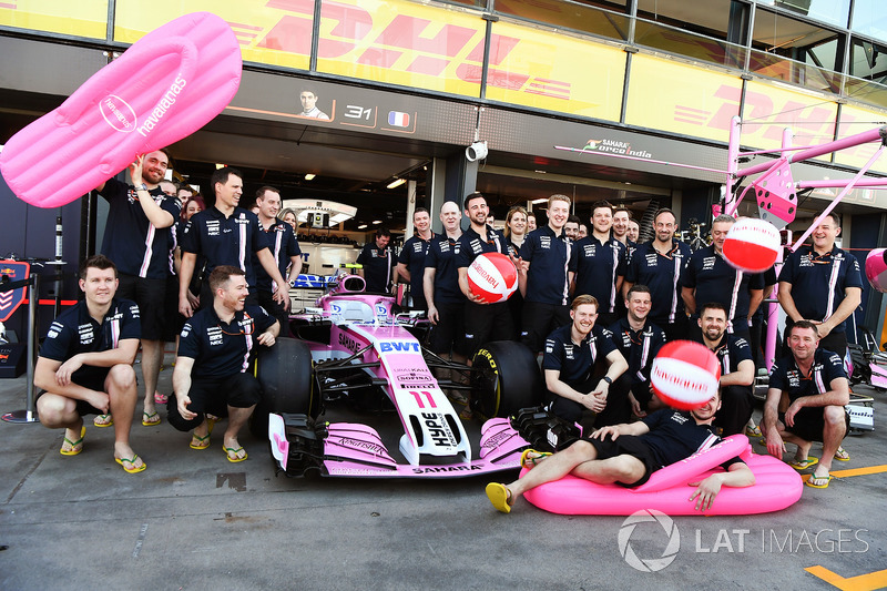 Force India annonce l'arrivée de Havaianas comme sponsor