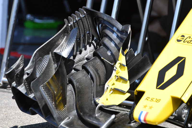 Renault Sport F1 Team R.S. 18 front wing detail