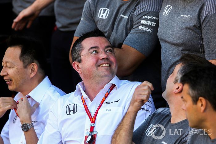 Eric Boullier, director Director McLaren en la foto del equipo McLaren