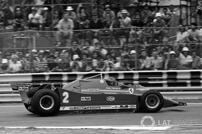 Gilles Villeneuve, Ferrari 126C con motor Turbo