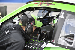 Kyle Busch, Joe Gibbs Racing, Toyota Camry Interstate Batteries Adam Stevens