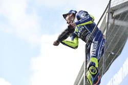 Podium: second place Valentin Rossi, Yamah Factory Racing