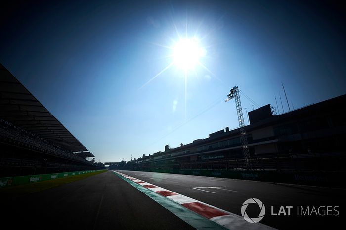 Detalle del circuito del Autódromo Hermanos Rodríguez