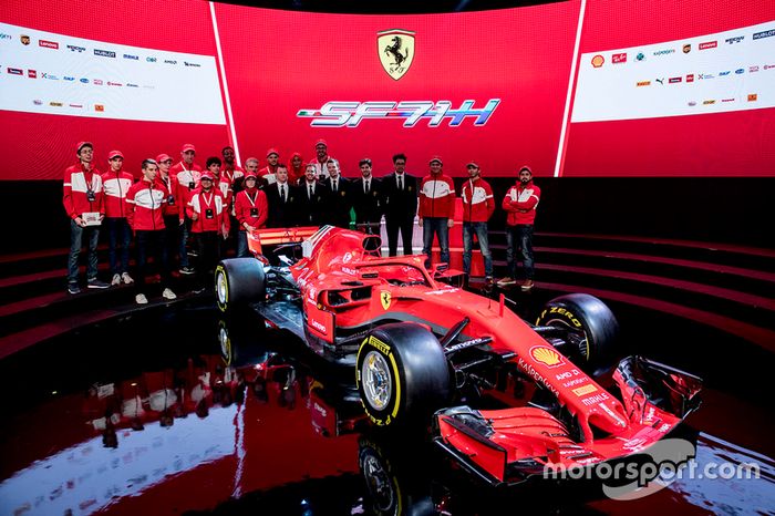 Presentación de la Ferrari SF71H de 2018
