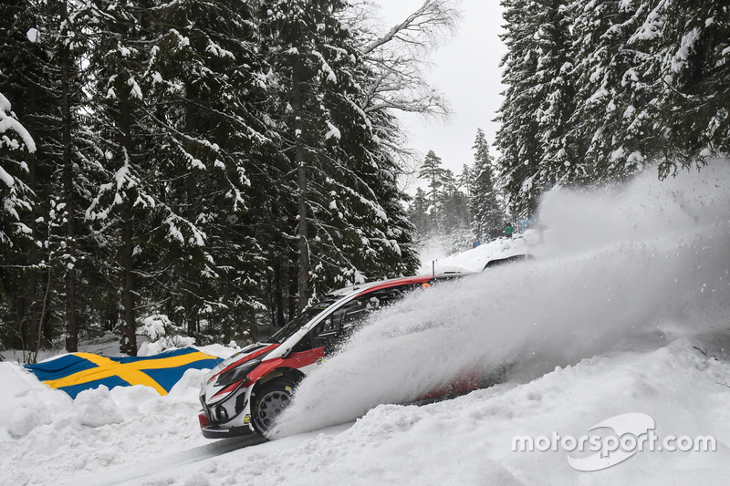 Отт Тянак и Мартин Ярвеоя, Toyota Yaris WRC
