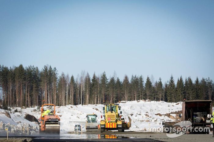 Evolución de las obras en el circuito KymiRing