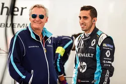 Jean Paul Driot with Sébastien Buemi, Renault e.Dams