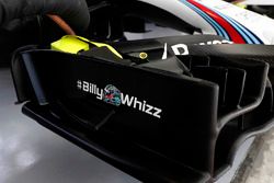 Williams FW40 with #BillyWhizz logo