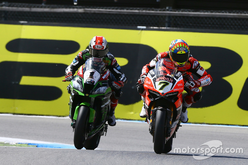 Chaz Davies, Ducati Team, Jonathan Rea, Kawasaki Racing