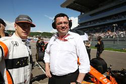 Stoffel Vandoorne, McLaren, Eric Boullier, Racing Director, McLaren