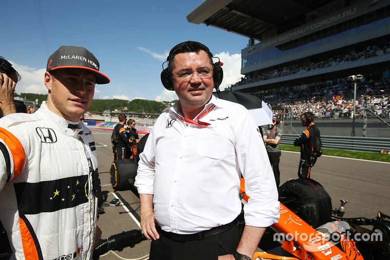 Eric Boullier, jefe de competición de McLaren