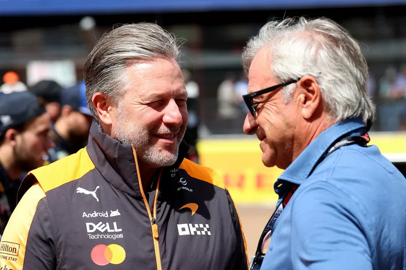 Carlos Sainz Sr., Williams, Zak Brown, McLaren