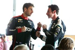 Contendientes por el CampeonatoSimon Pagenaud, Team Penske Chevrolet, Will Power, Team Penske Chevro