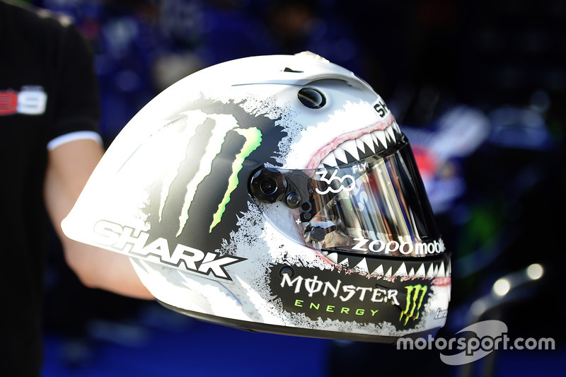 Casco de Jorge Lorenzo, Yamaha Factory Racing