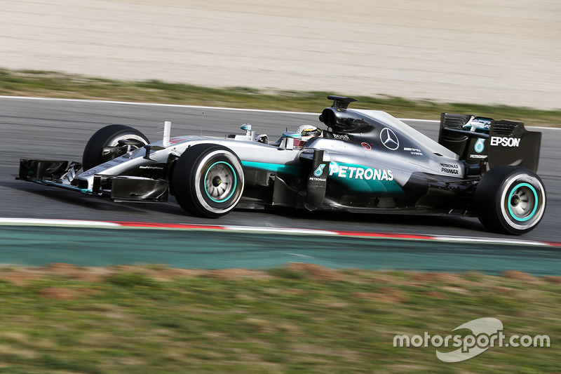 Lewis Hamilton, Mercedes AMG F1 W07 Hybrid